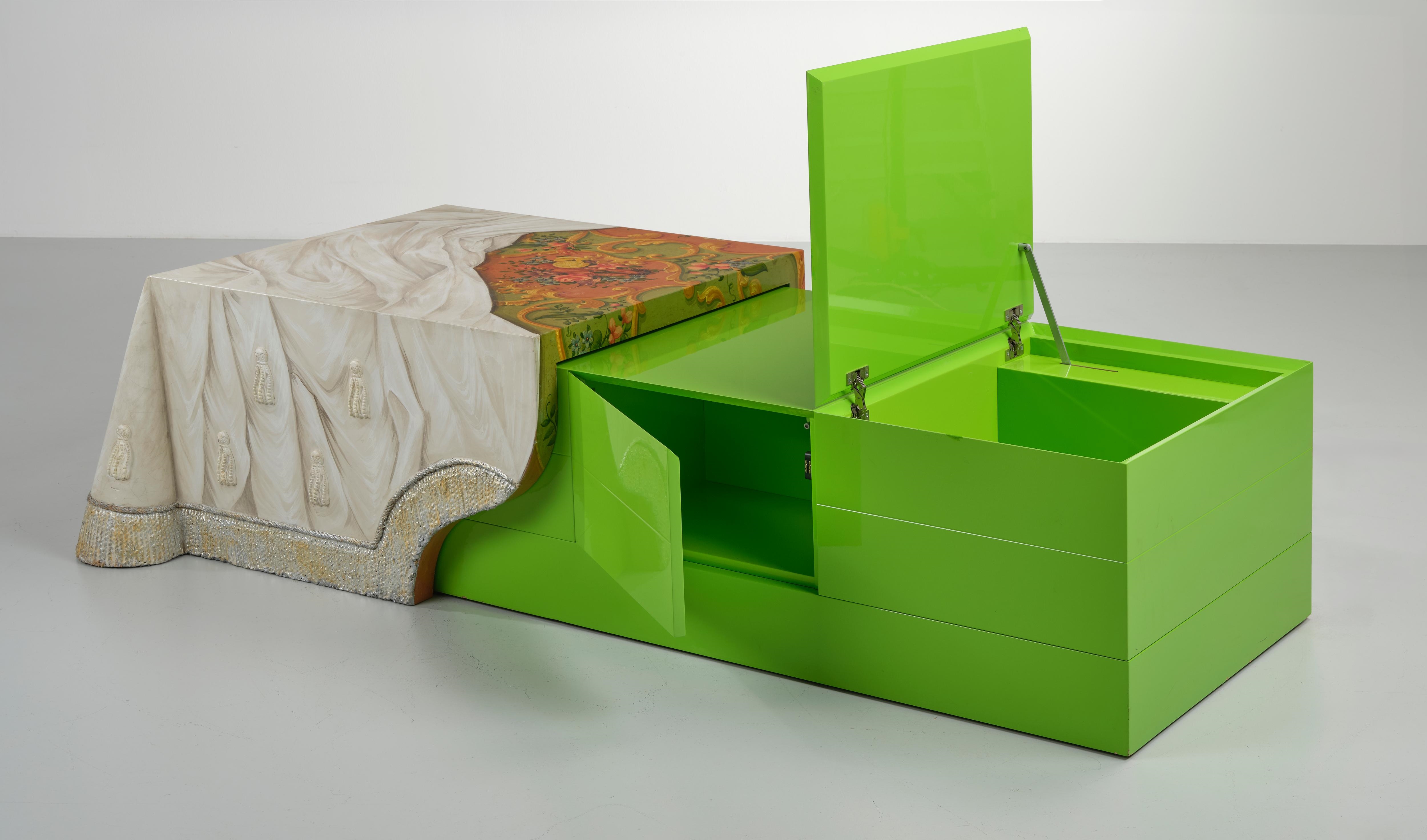 Carlo Rampazzi | A coffee table (bar cabinet (2007) | MutualArt
