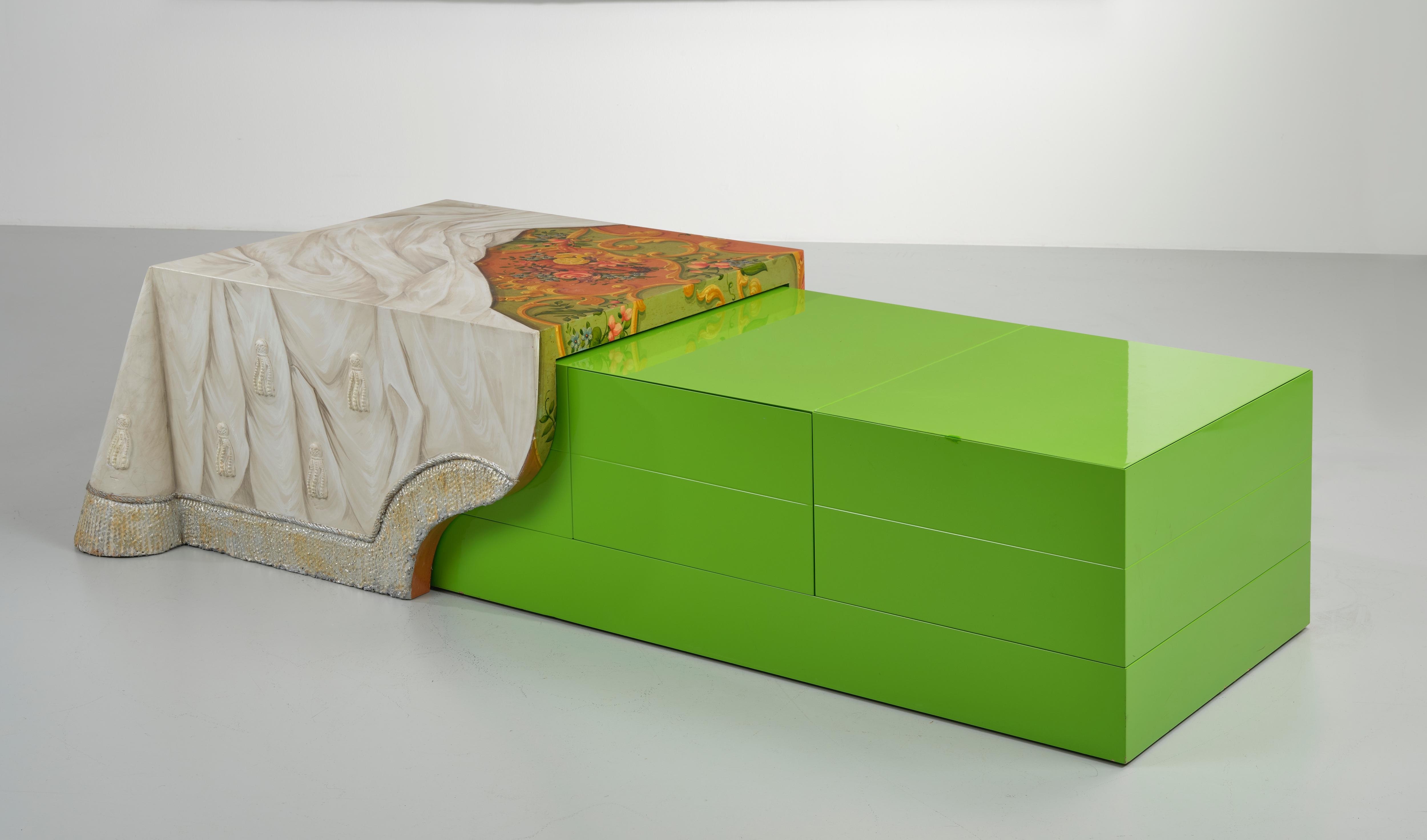 Carlo Rampazzi | A coffee table (bar cabinet (2007) | MutualArt