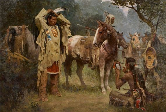 Z.S. Liang | Preparing for the Confrontation (2012) | MutualArt