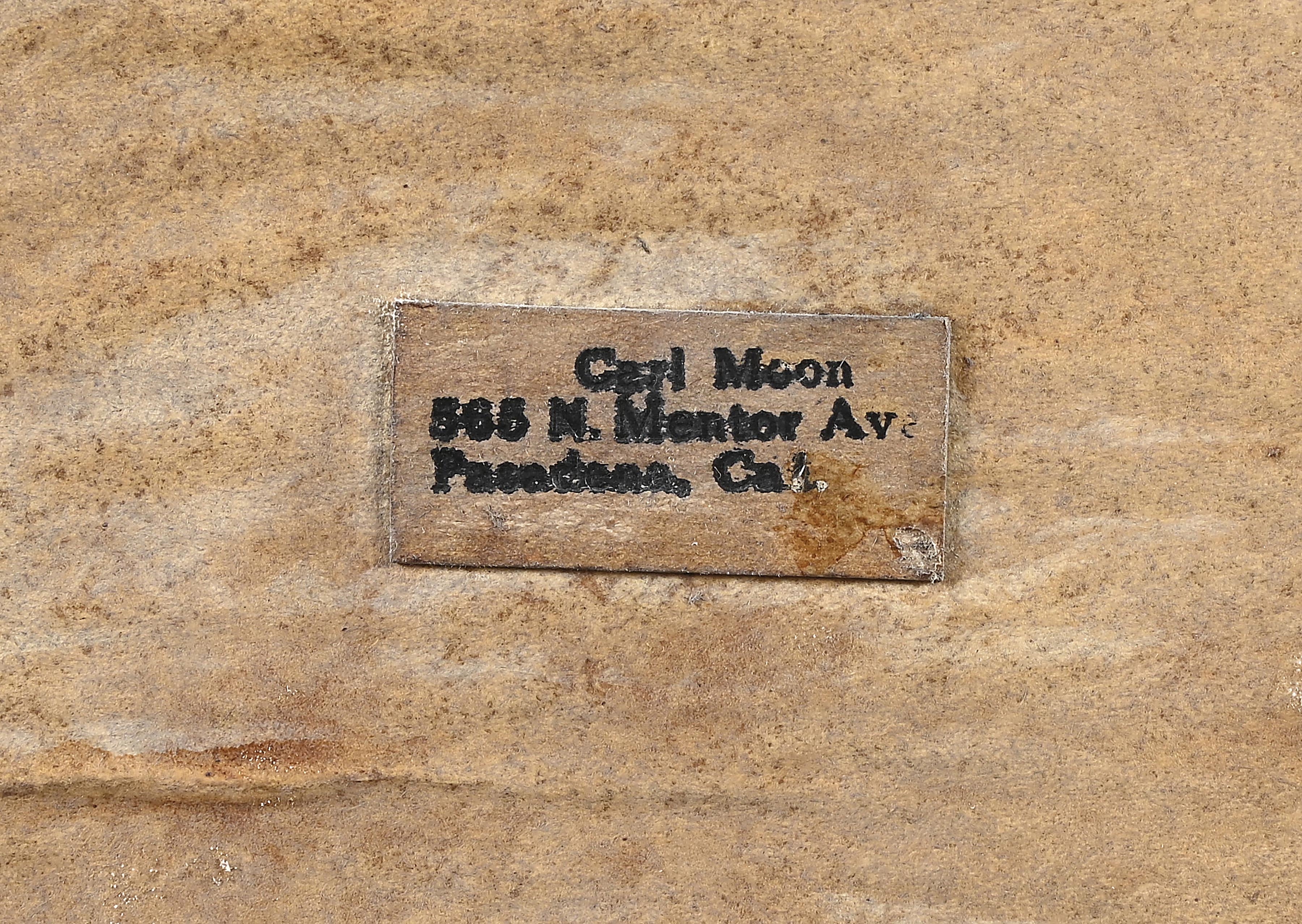 Carl Moon | gold orotone photograph (Circa 1914) | MutualArt