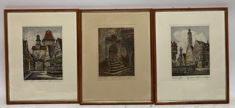 Ernst Geissendorfer | Colored Engravings | MutualArt