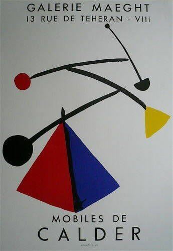 Alexander Calder | Lithographic poster | MutualArt