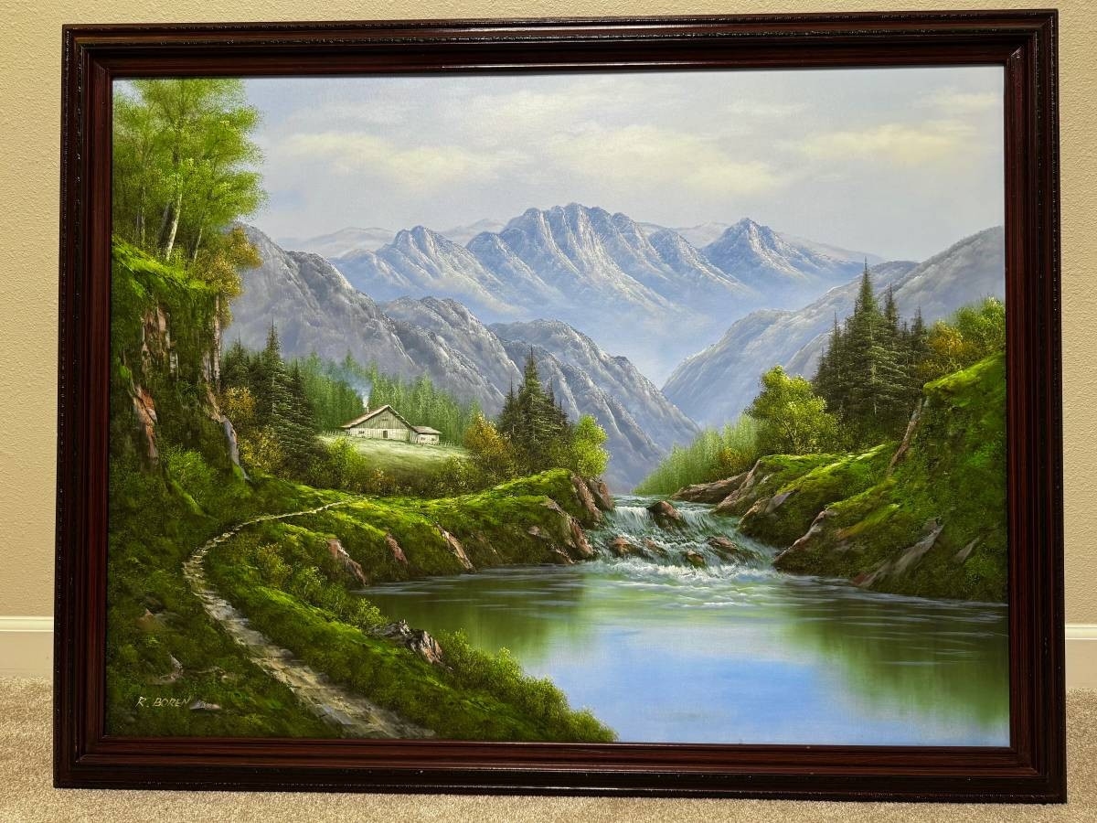 R. Boren | R Boren Original Oil Painting for Sale | MutualArt
