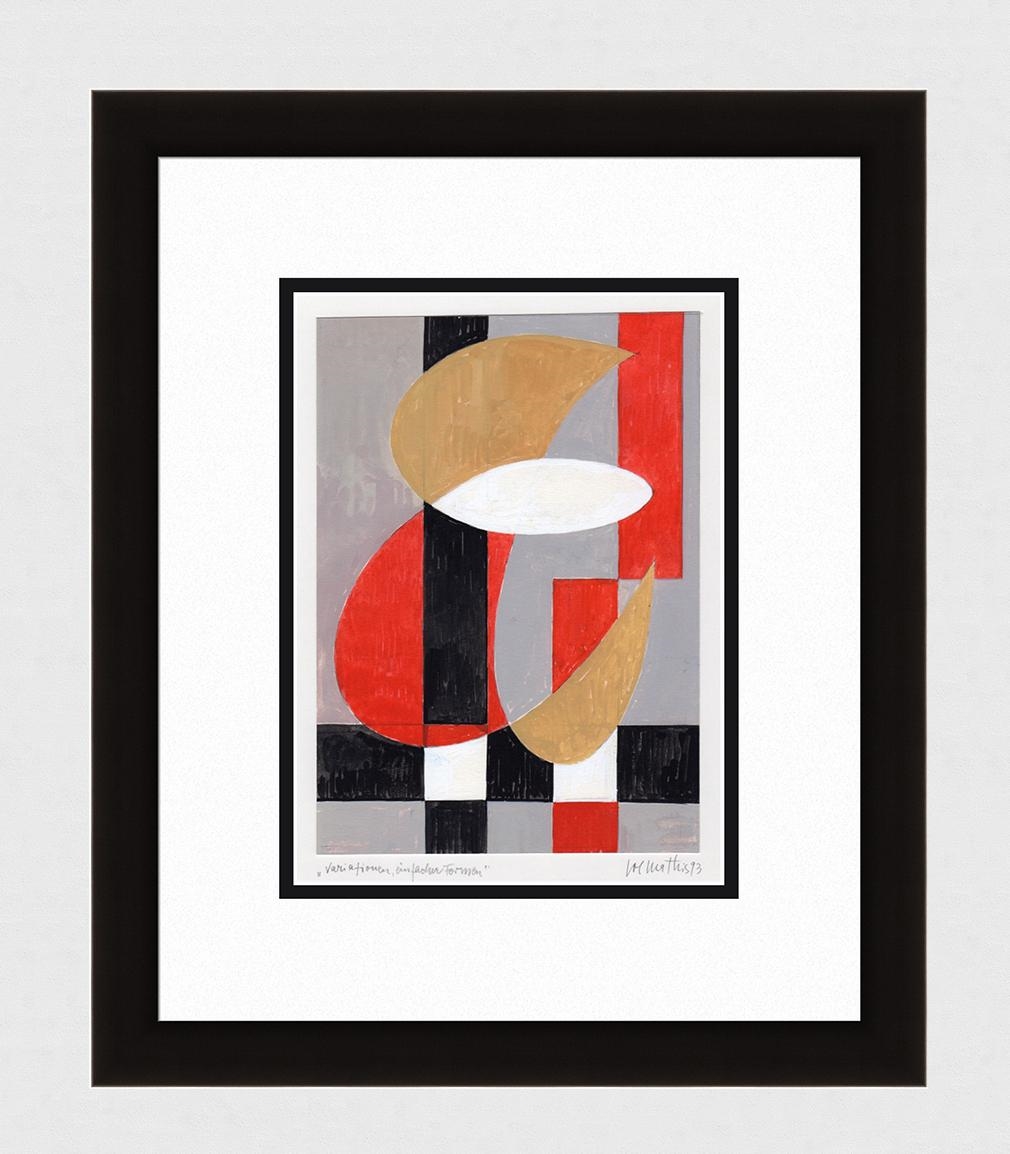 Josef Johann Mathis | Variations of a Simple Form (1993) | MutualArt