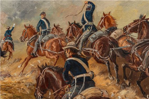 Hans Riedmann | American Artillery Unit (1970) | MutualArt