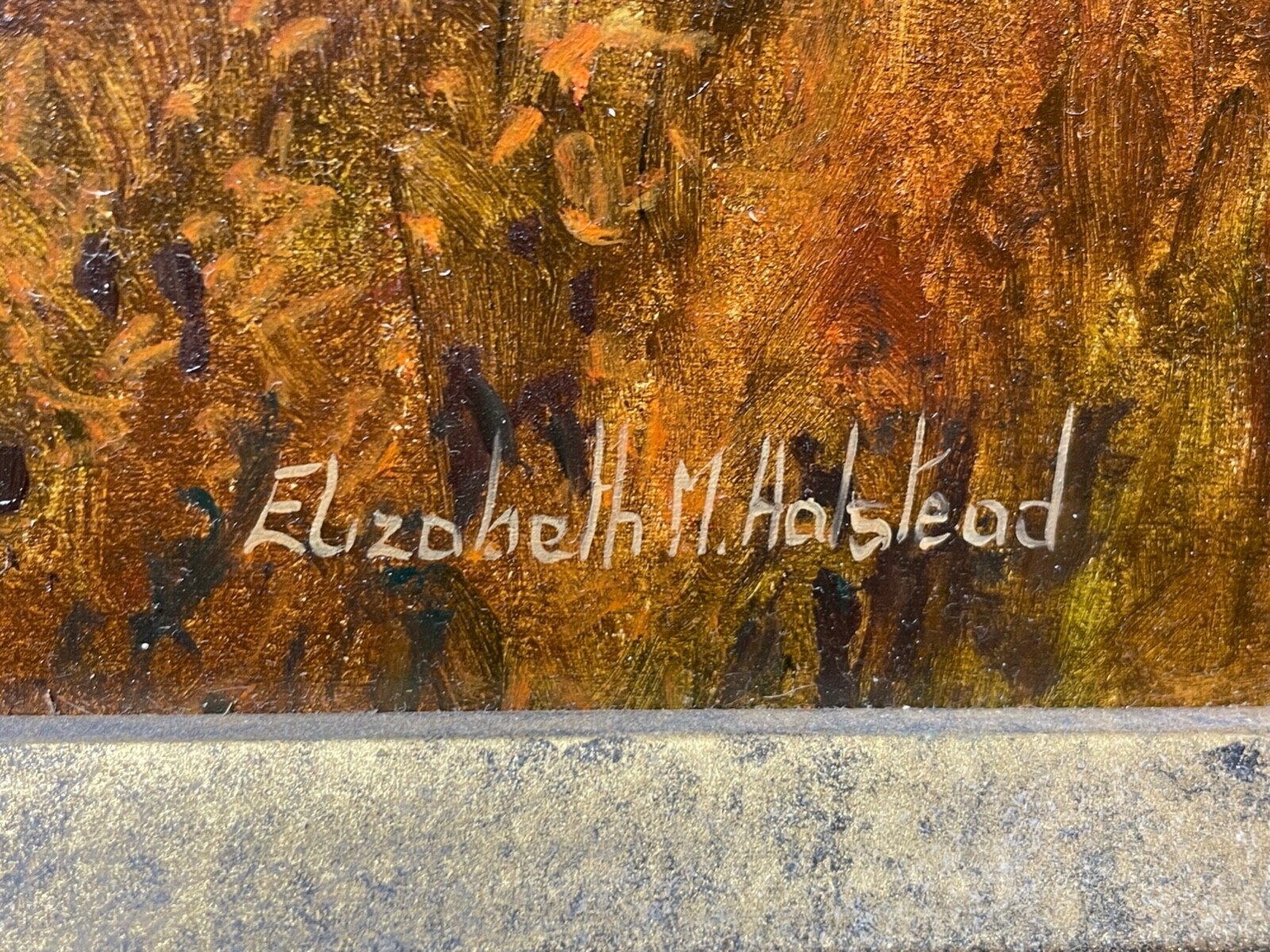 Elizabeth Halstead | Sheep on the hillside (Early 21st Century) | MutualArt