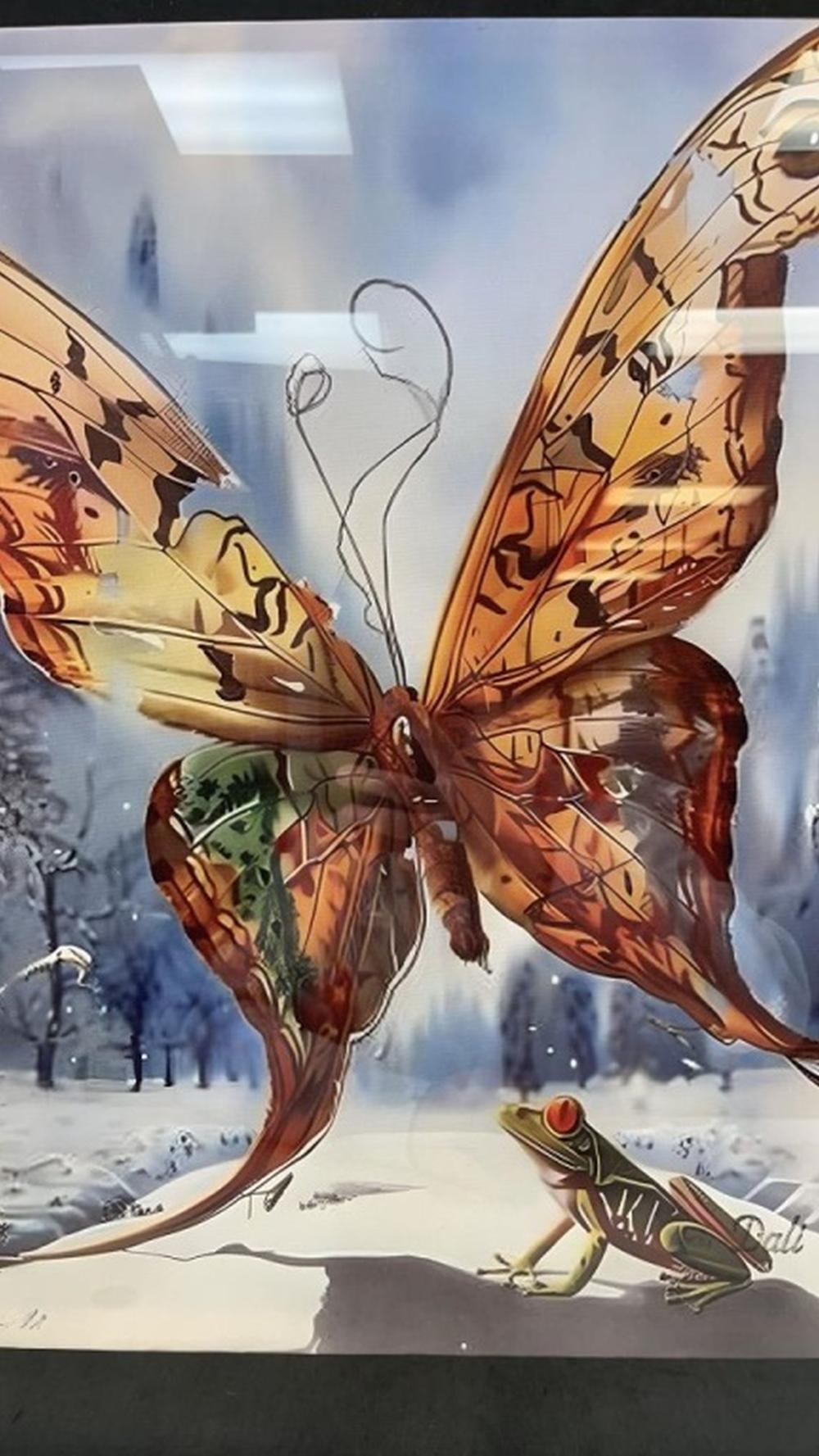 Salvador Dalí | Venus Butterfly | MutualArt