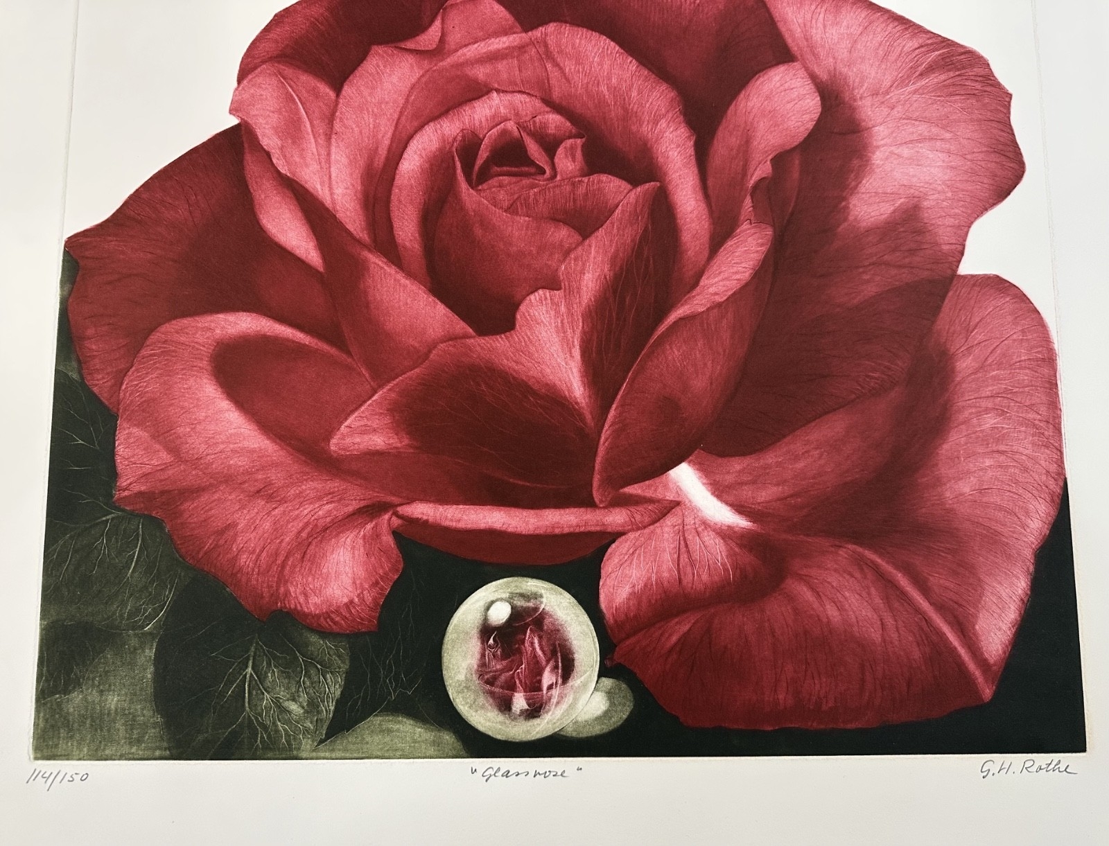 Gatja Helgart Rothe | Glass Rose (2015 - 2025) | MutualArt