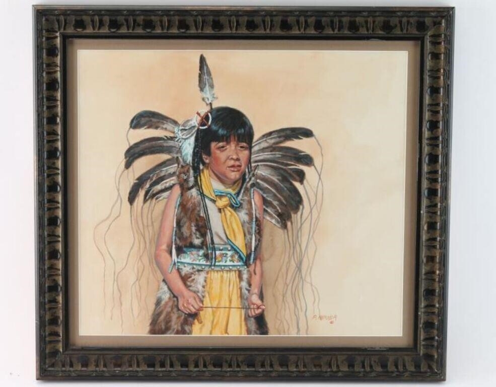 R. Perner | Feather Dancer | MutualArt