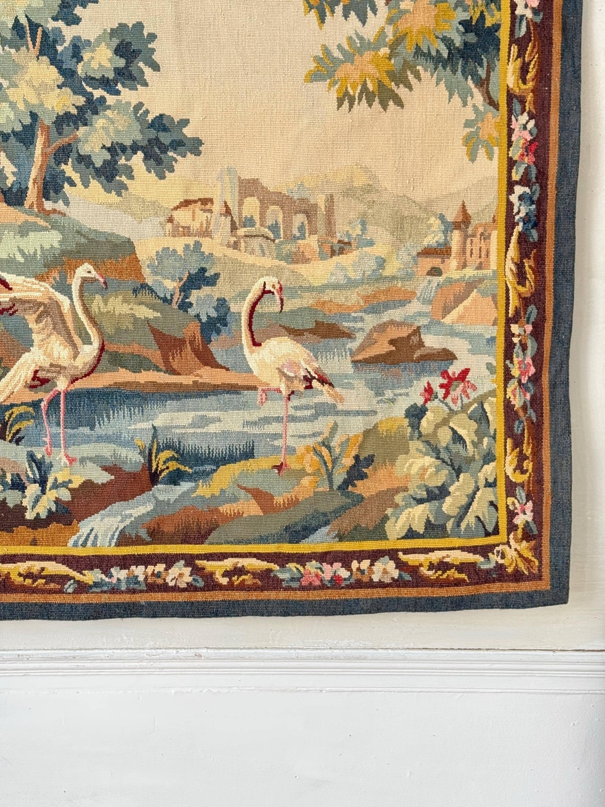 Robert Four | Vintage French Aubusson ROBERT FOUR Renaissance Pastoral ...