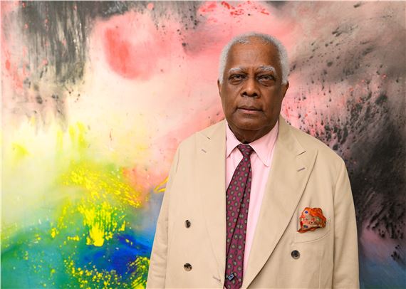 Winston Branch searches for colour and light in large-scale artworks in London