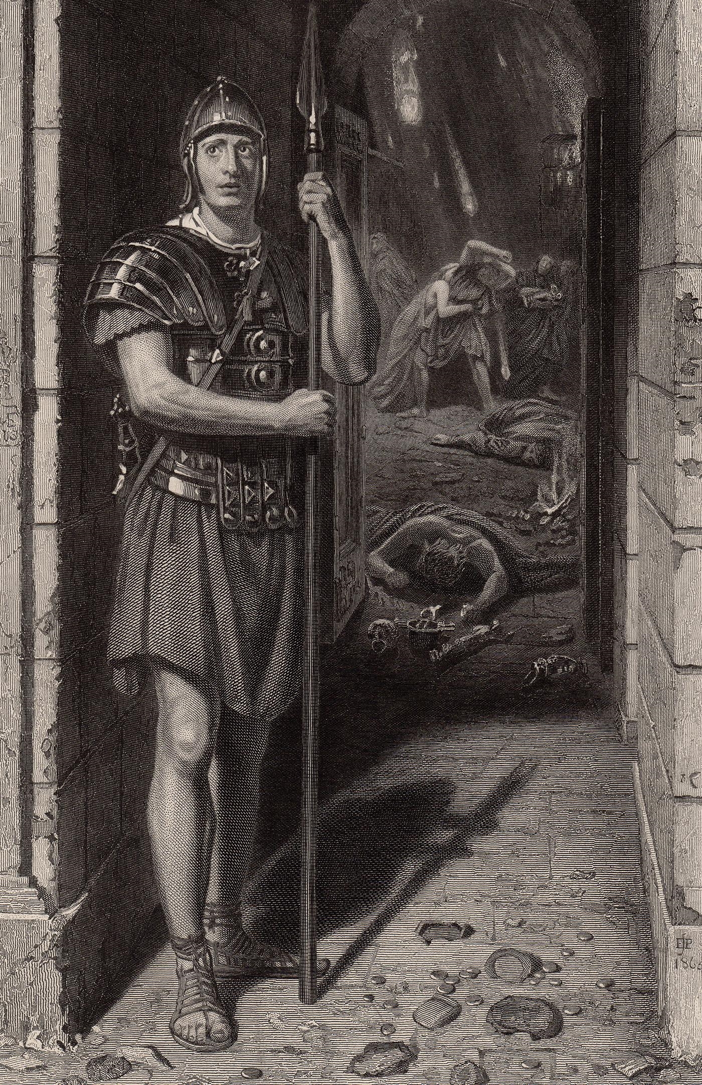 Edward John Poynter | Faithful Unto Death (1886) | MutualArt