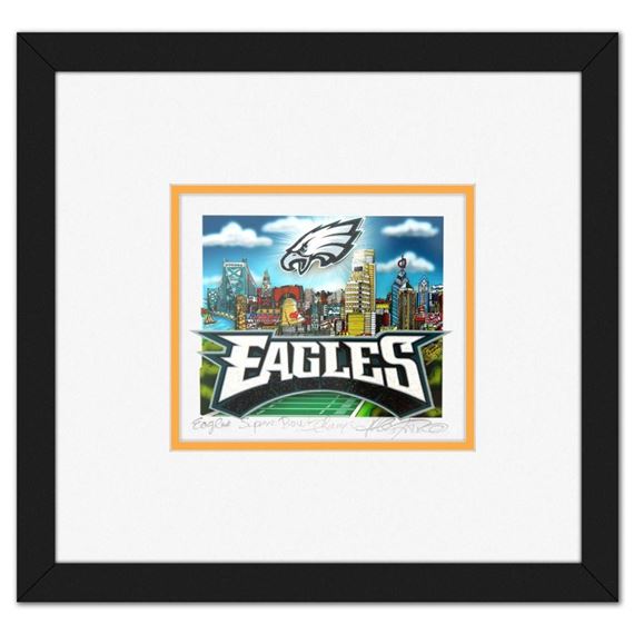 Charles Fazzino | Eagles Super Bowl Champs | MutualArt