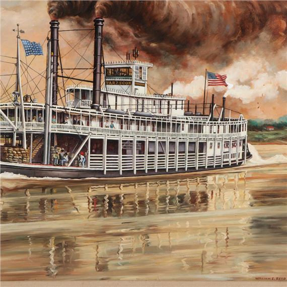 William E. Reed | Steamer Tarascon (1968) | MutualArt
