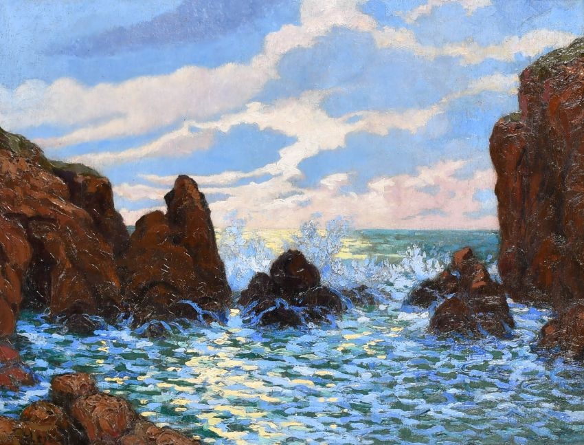 Henri Moret | Seascape | MutualArt