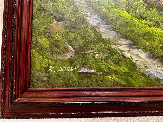 R. Boren | R Boren Original Oil Painting for Sale | MutualArt