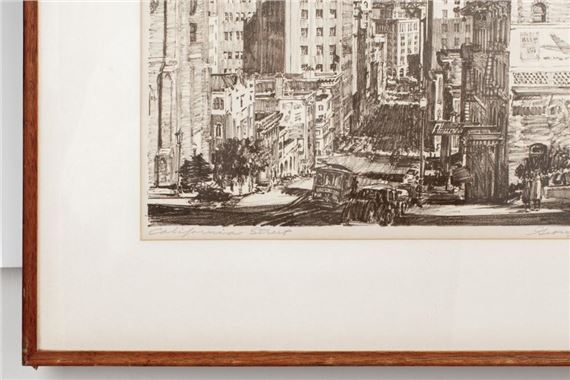 George Mathis | California Street | MutualArt