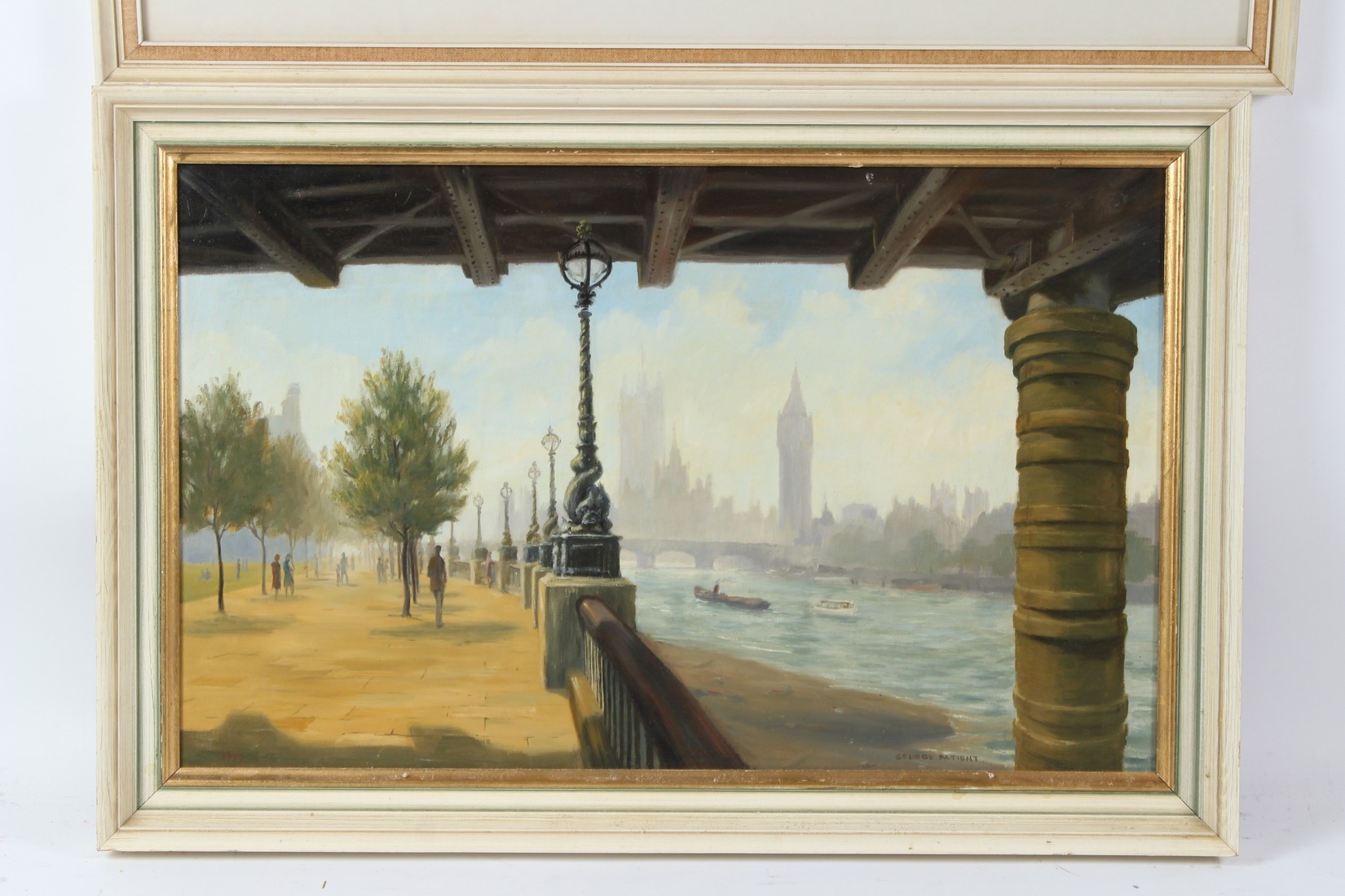 George Patient | South Bank from Hungerford Bridge, The Palace of ...