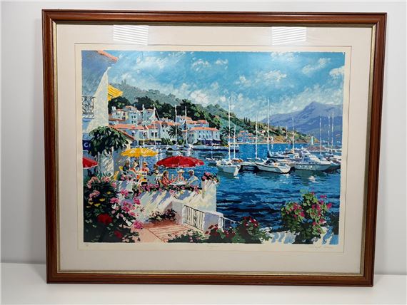 Hazel Soan | Hazel Soan Signed Limited Edition Waterfront Print
