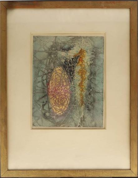 Krishna Reddy | Two Forms in One (1957) | MutualArt
