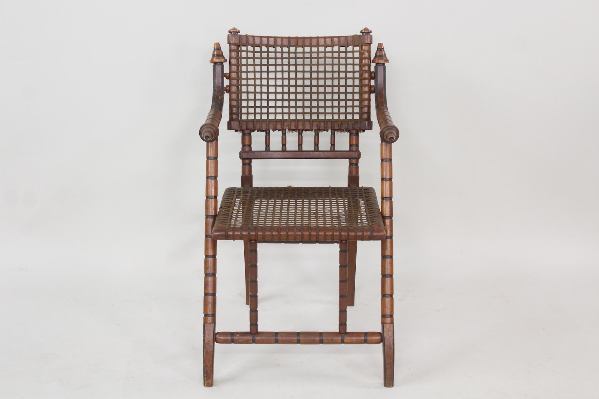 George Hunzinger | George Hunzinger Aesthetic Movement Wood & Mesh ...