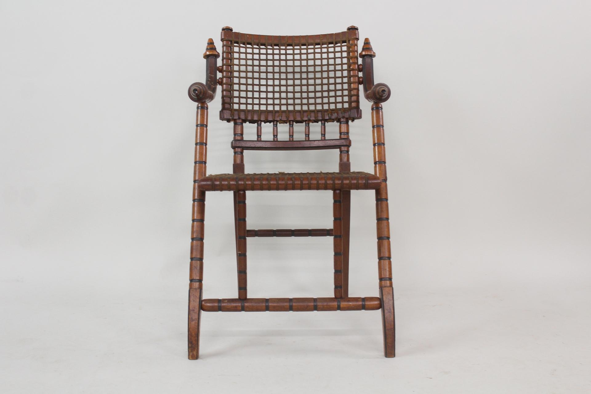 George Hunzinger | George Hunzinger Aesthetic Movement Wood & Mesh ...