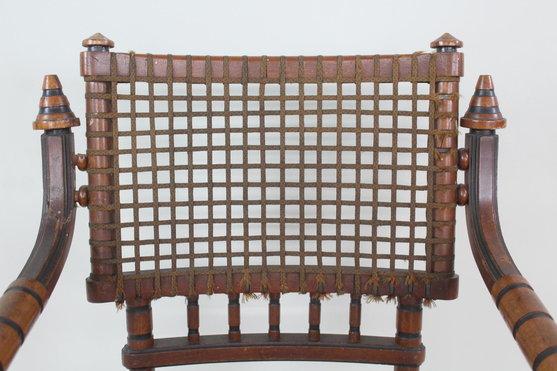 George Hunzinger | George Hunzinger Aesthetic Movement Wood & Mesh ...