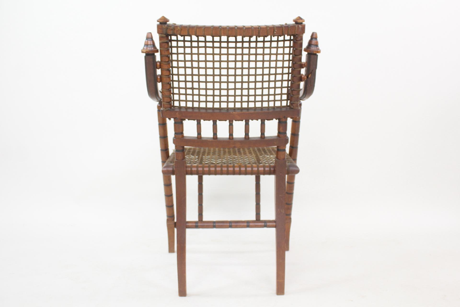 George Hunzinger | George Hunzinger Aesthetic Movement Wood & Mesh ...