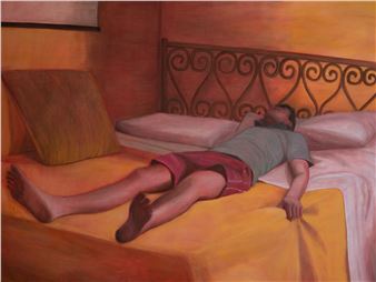 Amit Berman: The Bather - Galerie Thomas Fuchs