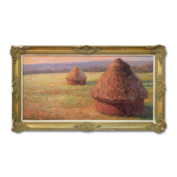 Claude Monet | La meule au lever du soleil (1890) | MutualArt