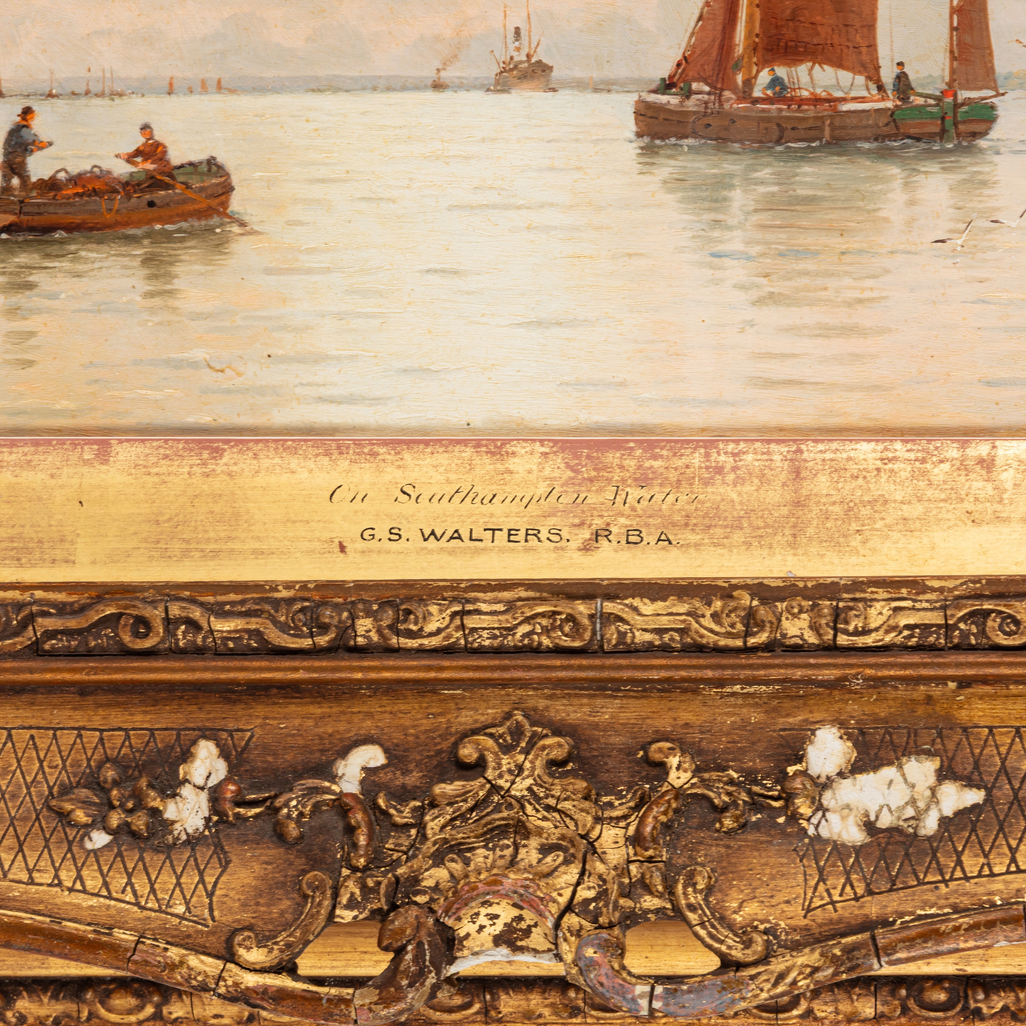 George Stanfield Walters | On Southampton Water | MutualArt