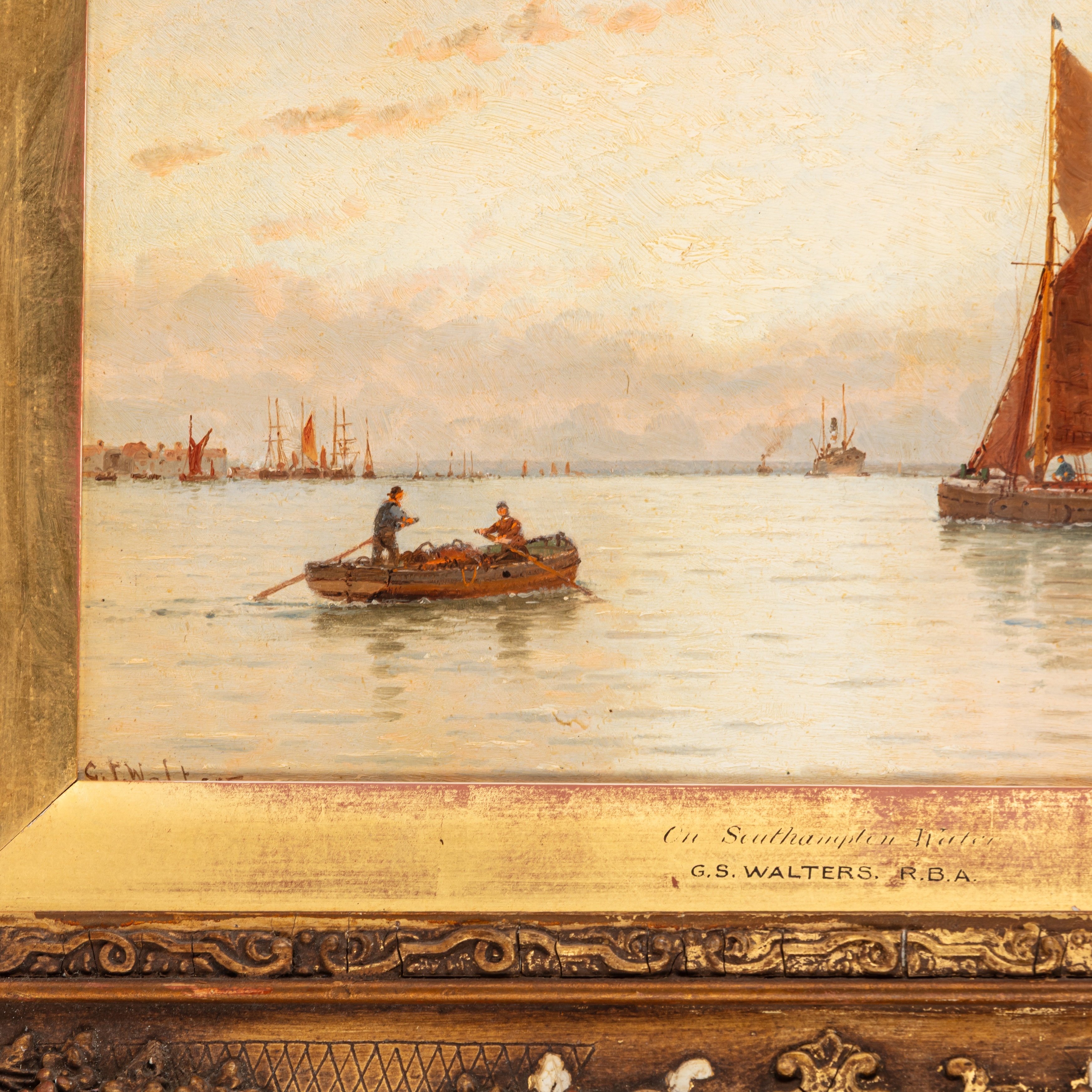 George Stanfield Walters | On Southampton Water | MutualArt