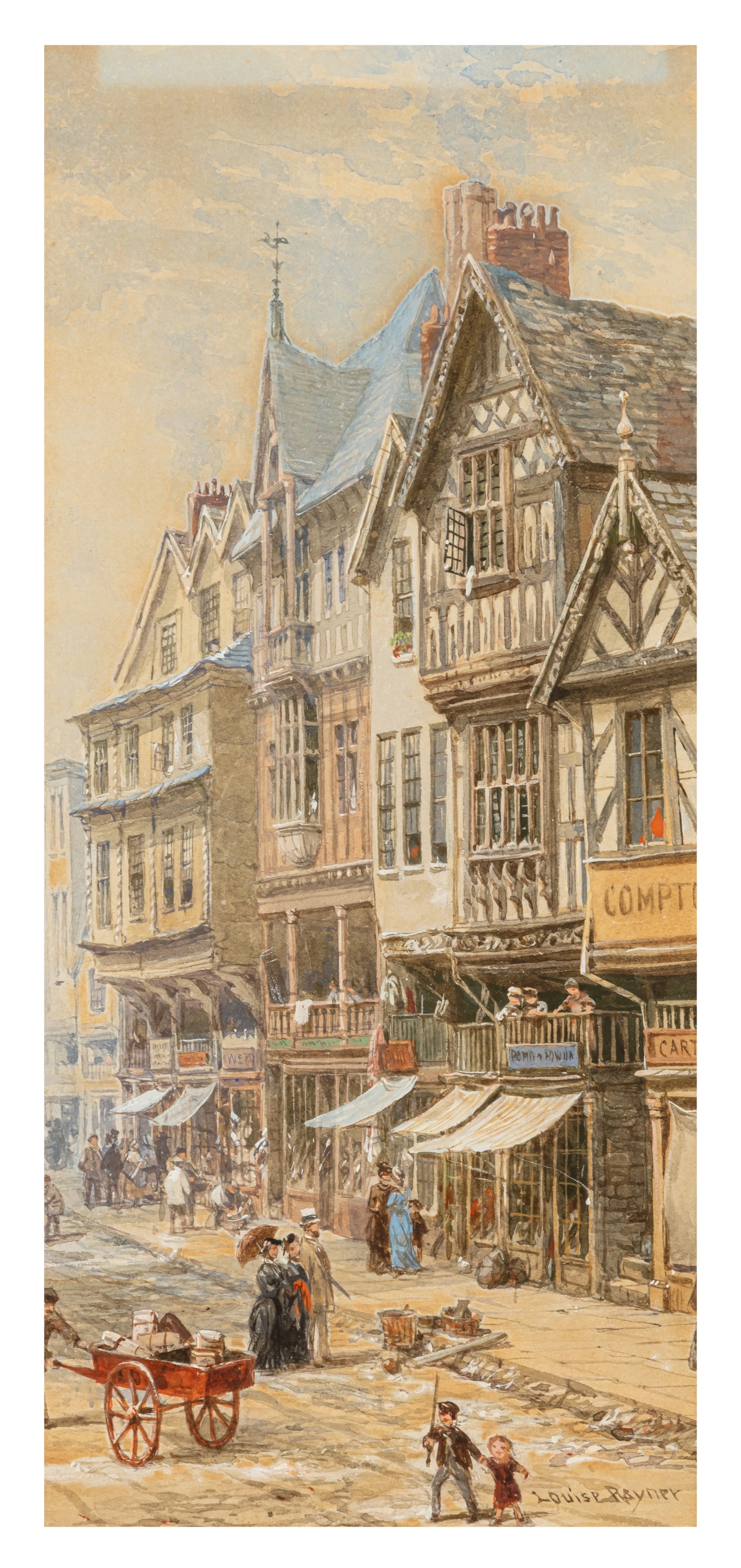 Louise Rayner | Chester | MutualArt