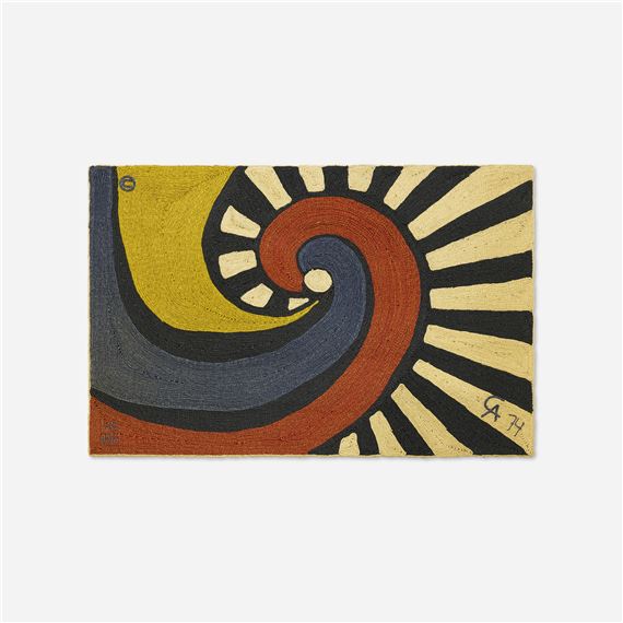 Alexander Calder | Swirl tapestry (1974) | MutualArt