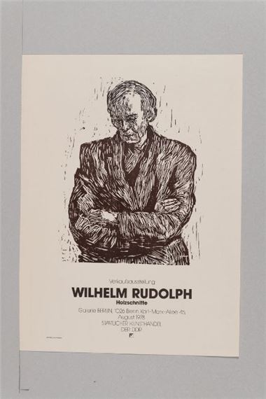 Wilhelm Rudolph | Aus der Verkaufsausstellung Galerie Berlin (1978 ...
