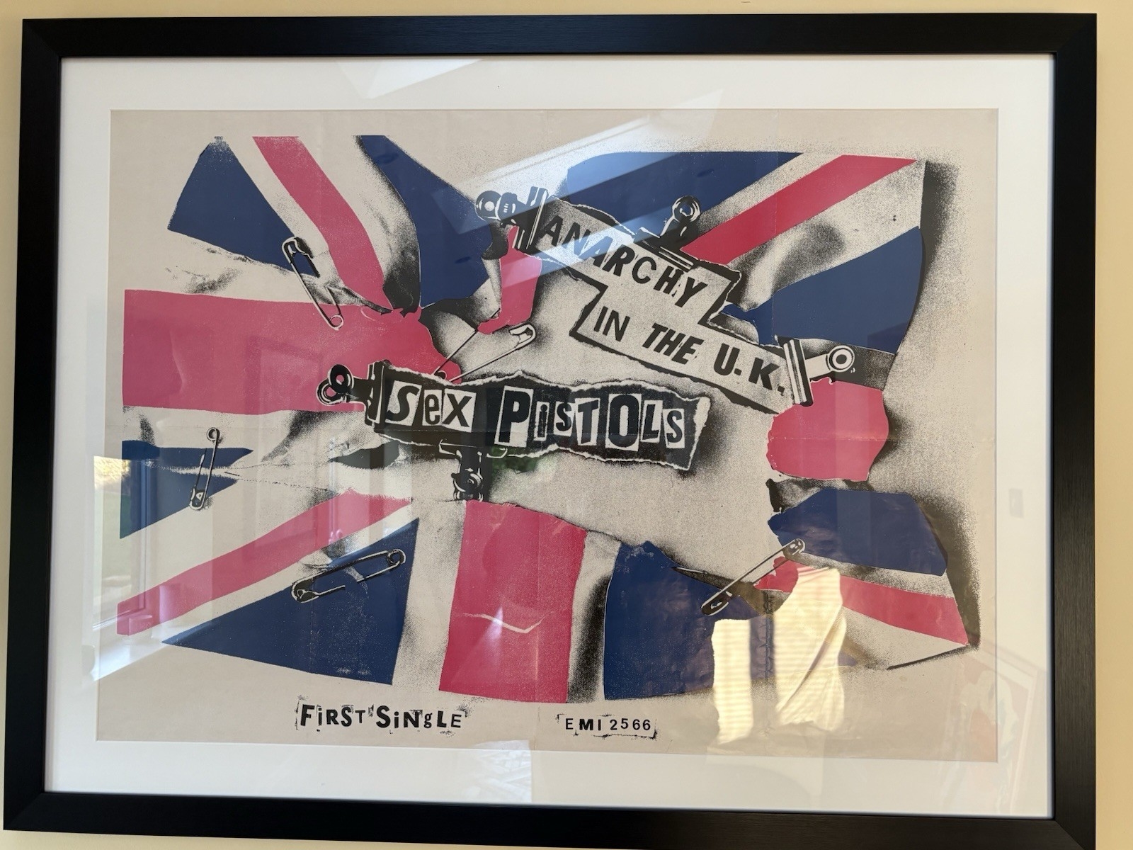 Jamie Reid | Anarchy in The UK (1976) | MutualArt