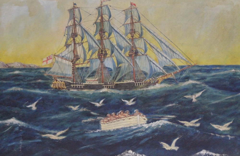 Alan Singer | Clipper Ship on Rough Seas (19th Century) | MutualArt