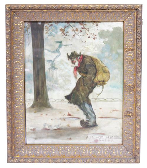 Elderly Man - Gaston Le Beuze
