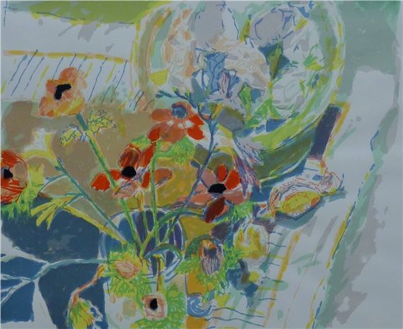 Jane Strother | Anemones and Amarettis | MutualArt