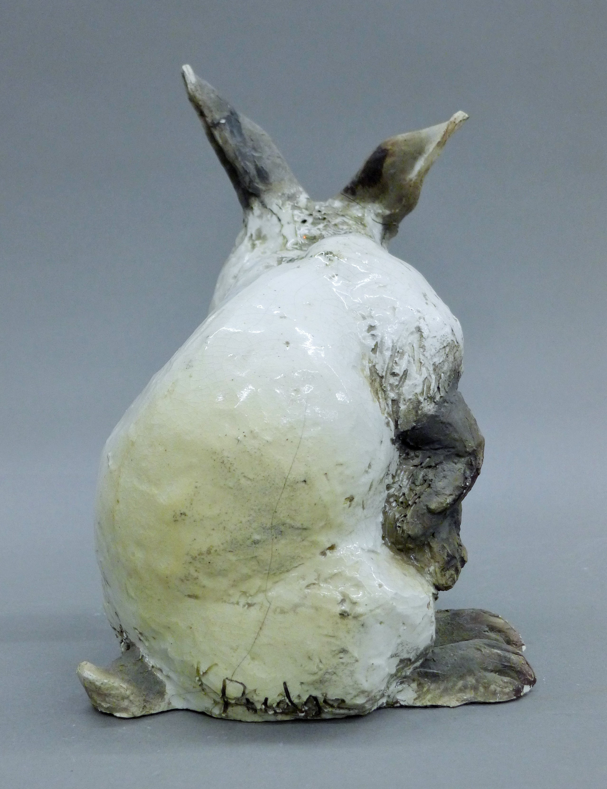 Keza Rudge | A raku ceramic rabbit | MutualArt