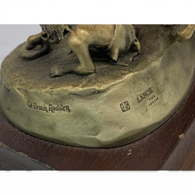 Brian Rodden | Brian Rodden Fine Pewter Sculpture | MutualArt
