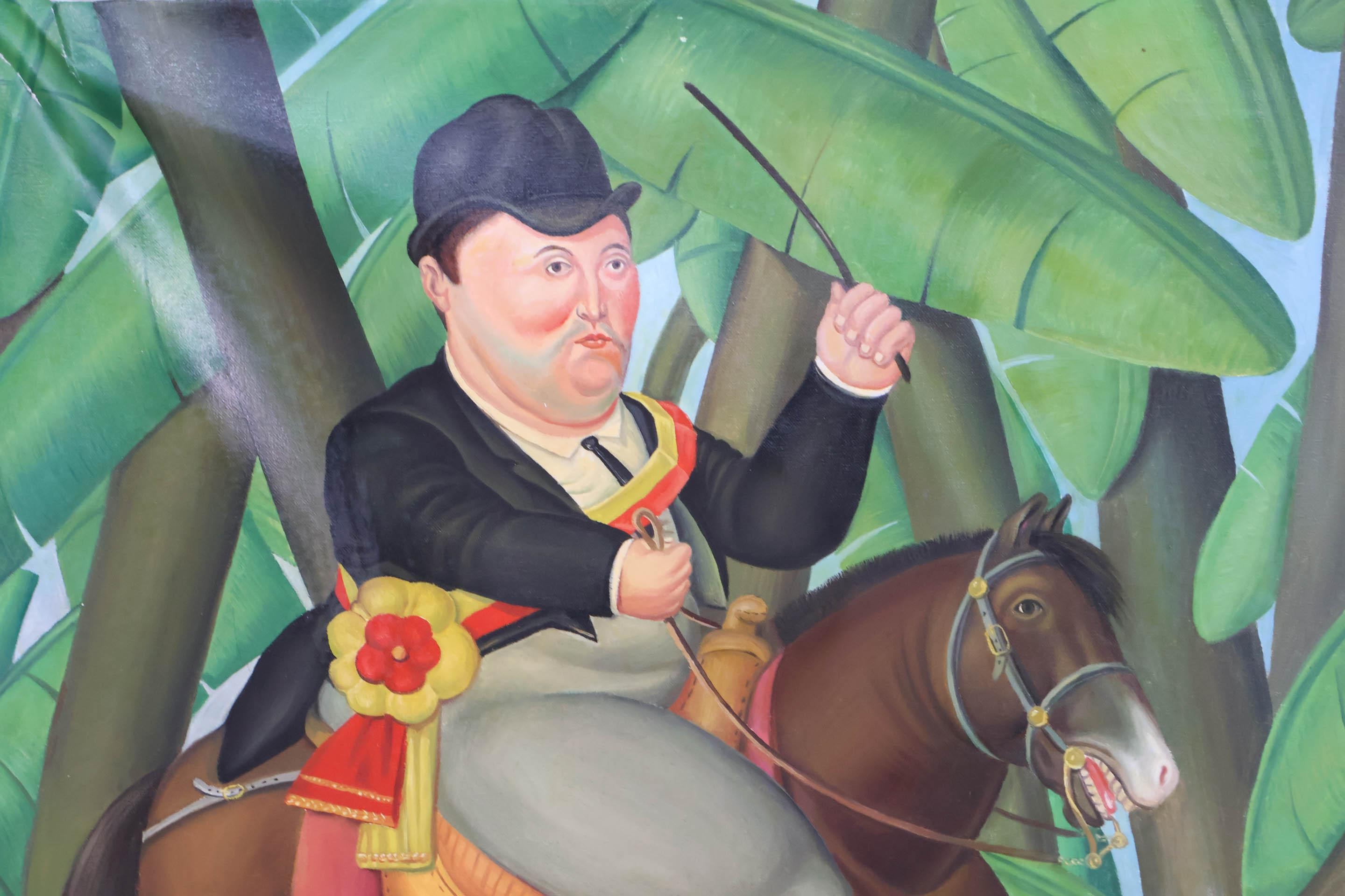 Fernando Botero | The President and First Lady | MutualArt
