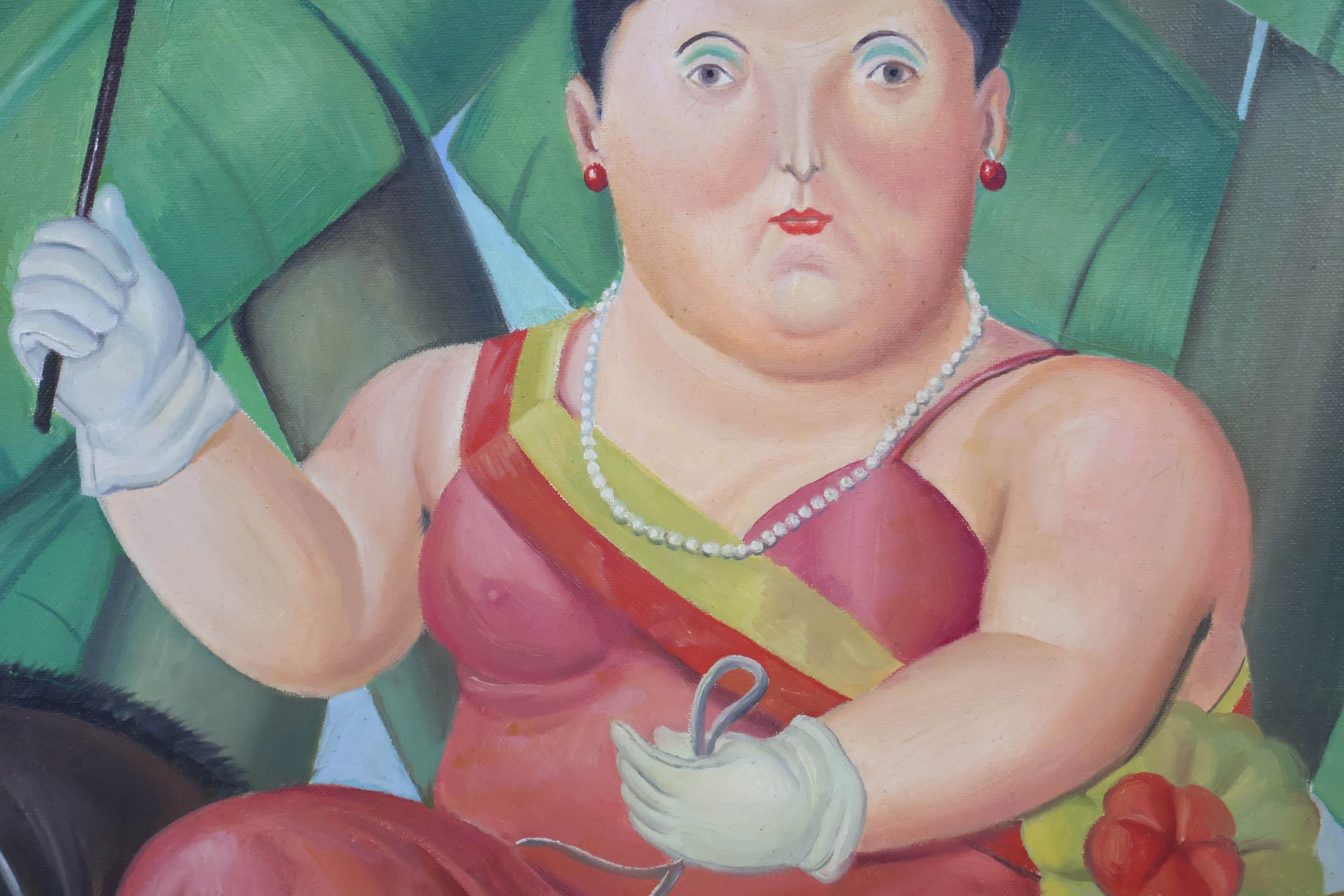 Fernando Botero | The President and First Lady | MutualArt