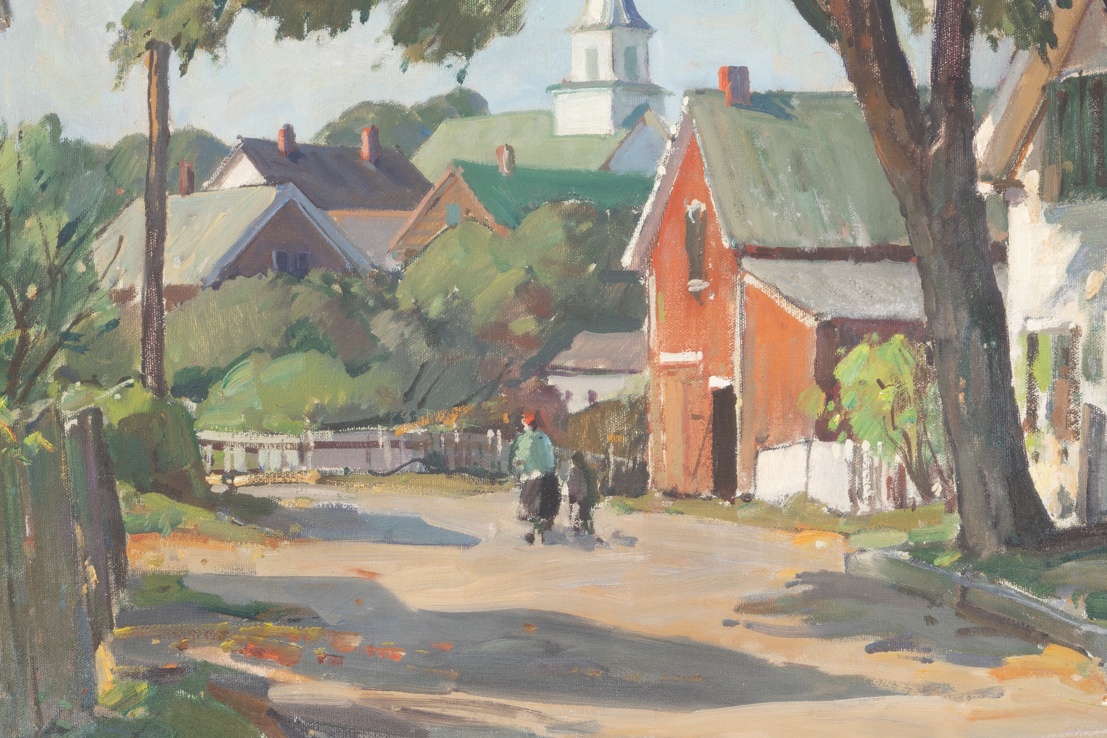Aldro Thompson Hibbard | Street in Rockport | MutualArt