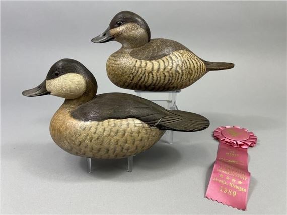 Ruddy Duck Decoys - Len Carnaghi