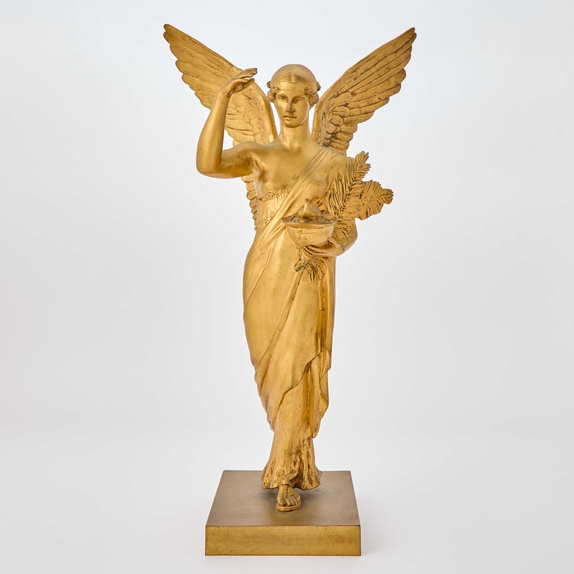 Raymond Léon Rivoire | French WWI Gilt-Bronze Figure of Peace (Circa ...