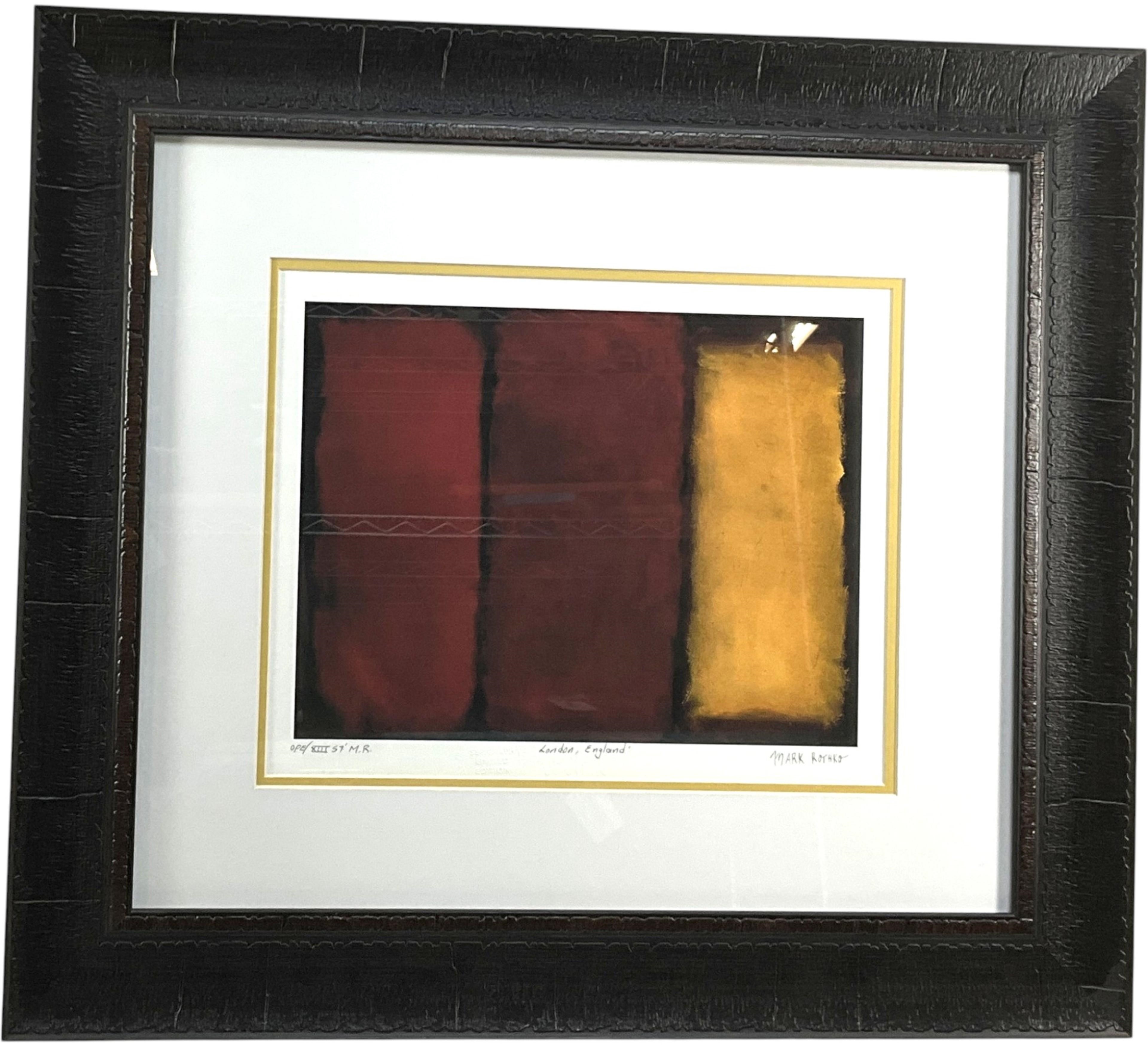 Mark Rothko | Yellow And Red 1964 (1964) | MutualArt