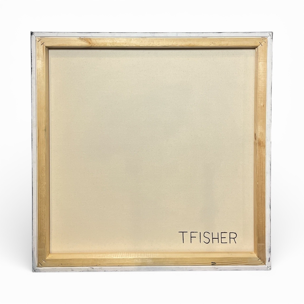 Tim Ray Fisher | Two TIM RAY FISHER Op Art Acrylic Paintings | MutualArt