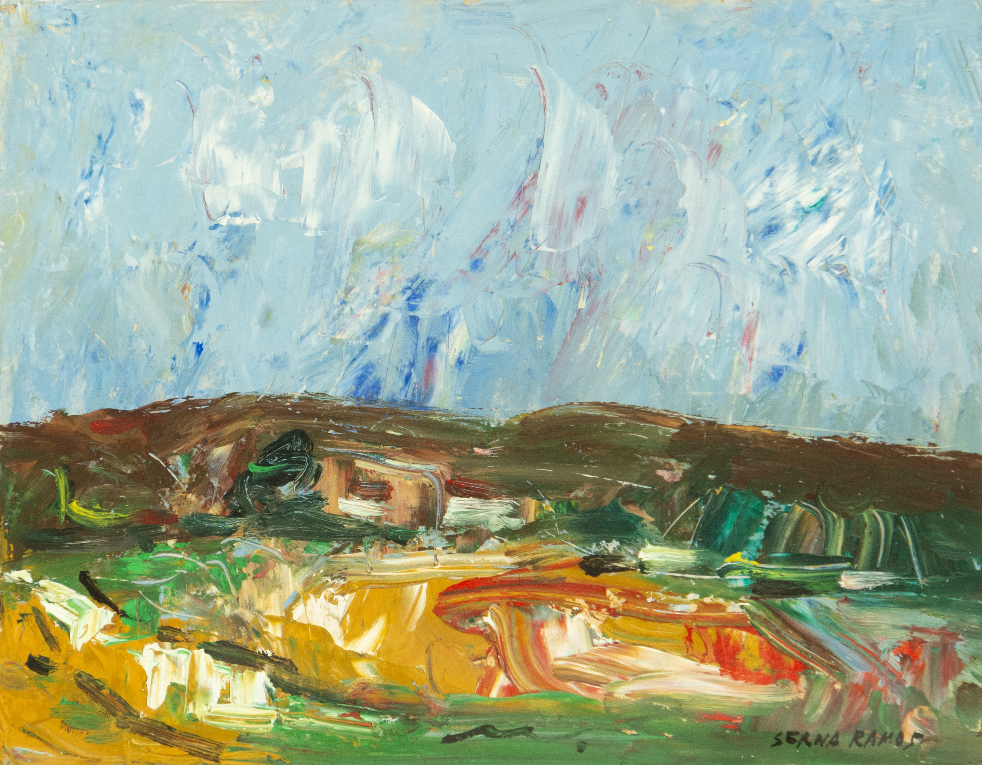 José Antonio Serna Ramos | Composición paisajística | MutualArt