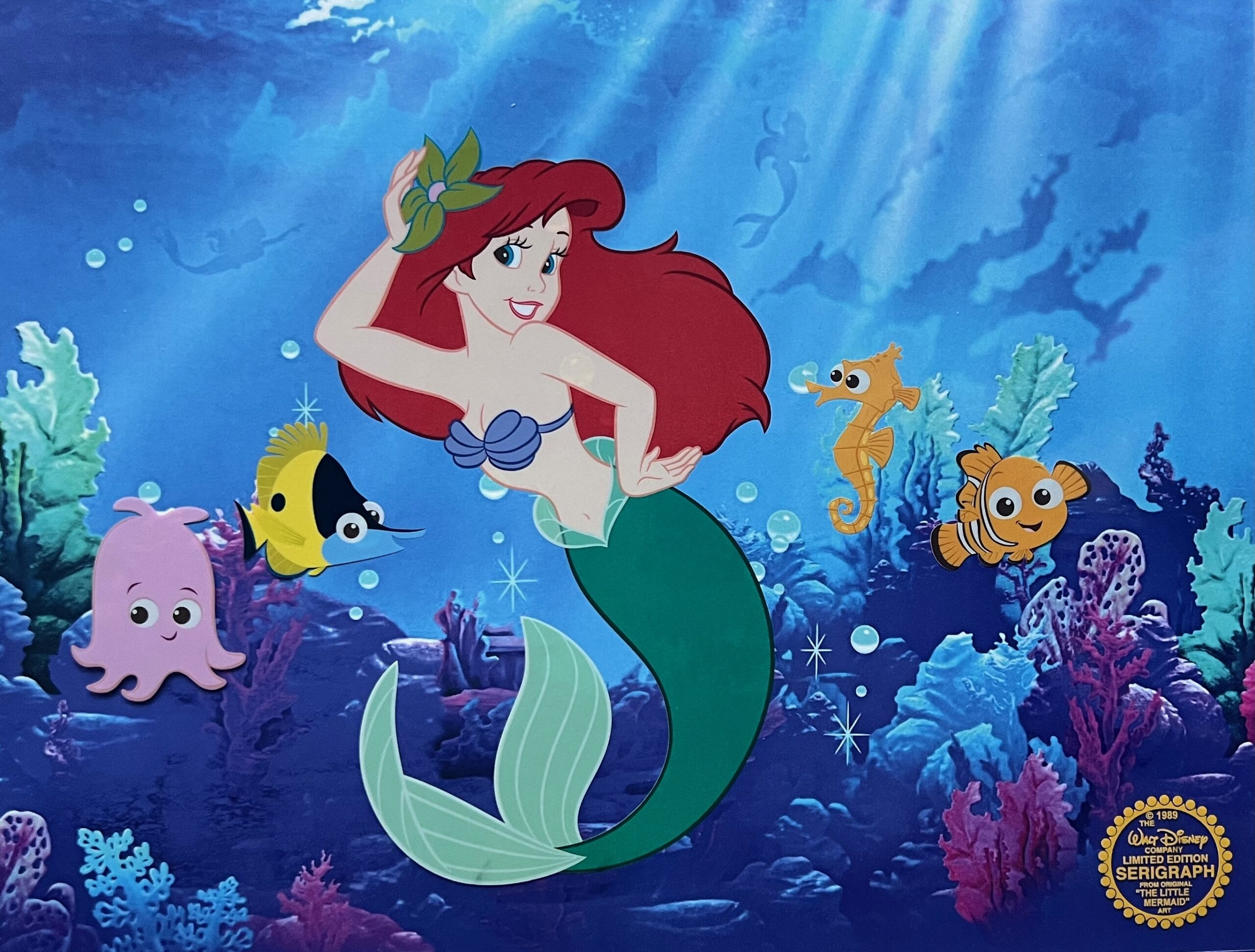 Walt Disney Studios | Disney THE LITTLE MERMAID Ariel Sericel UNDER THE ...